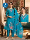 Khushboo By Kaya Mul Chanderi Bulk Kurti With Bottom Dupatta Orders In India